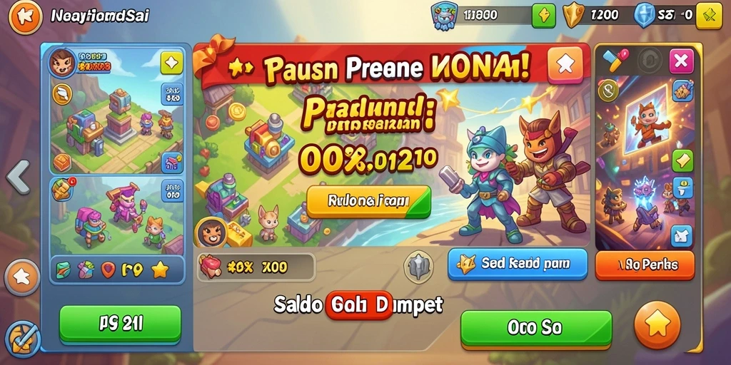 Komunitas interaktif yang mendukung pengalaman bermain.