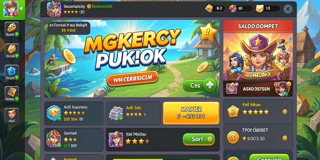 Tangkapan layar fitur leaderboard yang menampilkan peringkat pemain.