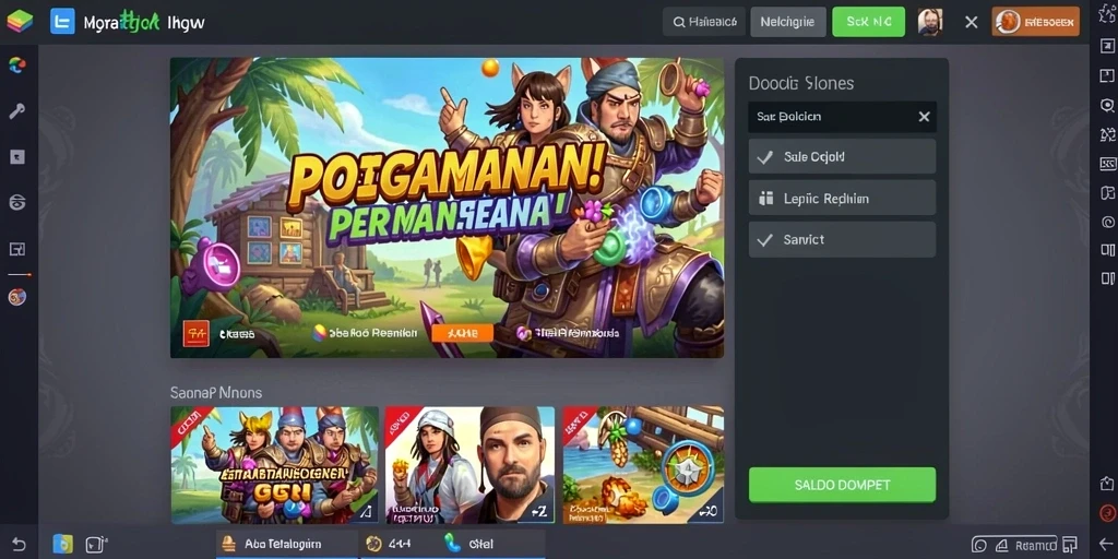 Gameplay seru yang dapat dinikmati oleh semua usia.