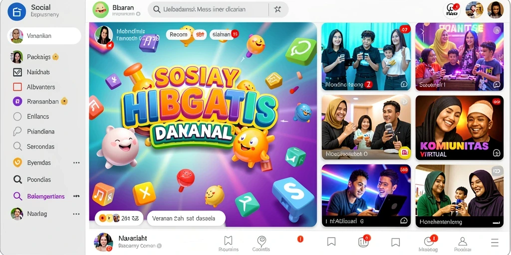 Fitur multiplayer untuk bermain bersama teman.